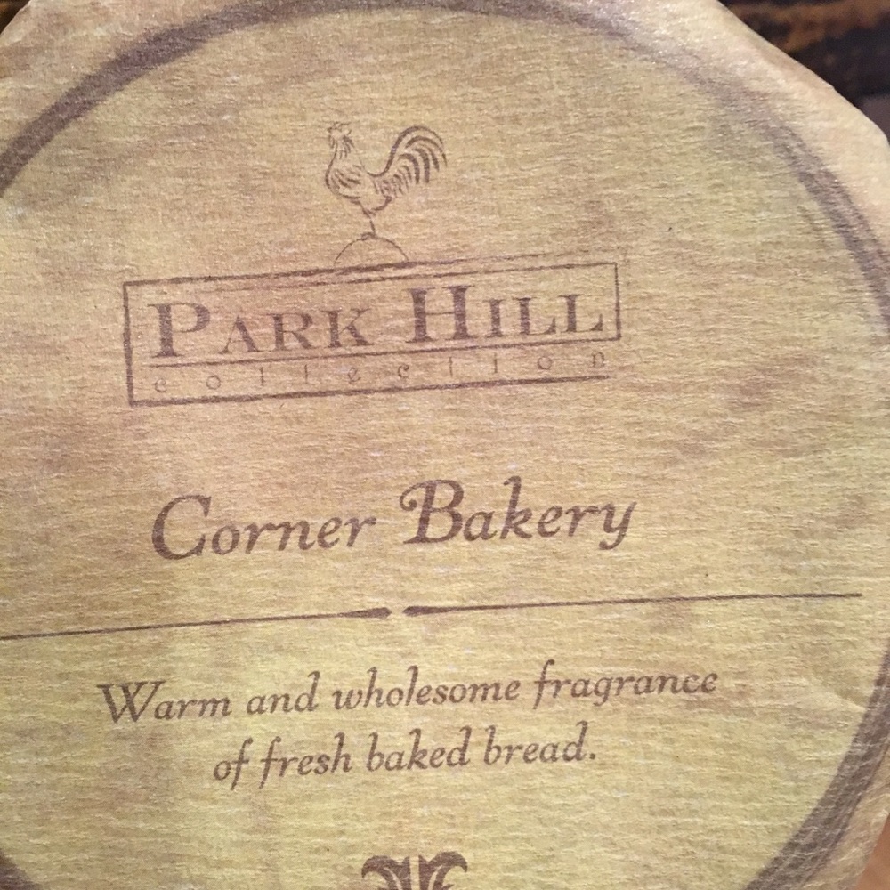 RESERVED.. 2 Park Hill Corner Bakery candles.